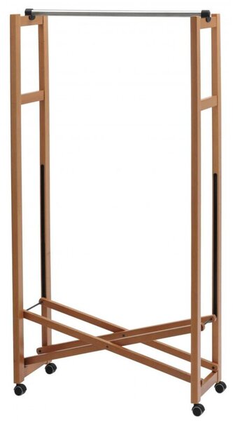 Stojak na ubrania ARREDAMENTI Giulius 78 x 31 cm Brązowy