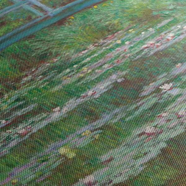Obraz - Claude Monet, The Japanese Footbridge, reprodukcje (170x50 cm)