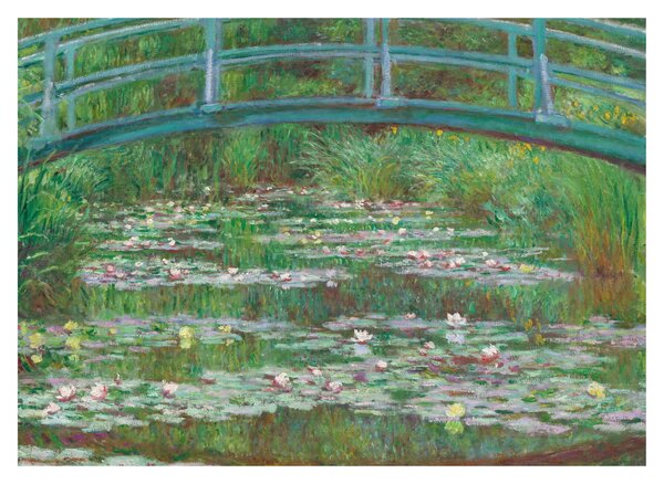 Obraz - Claude Monet, The Japanese Footbridge, reprodukcje (70x50 cm)