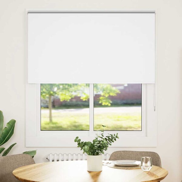 Roleta zaciemniająca biała 140x130cm Szerokość tkaniny 136,6cm