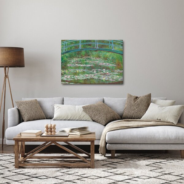Obraz - Claude Monet, The Japanese Footbridge, reprodukcje (70x50 cm)
