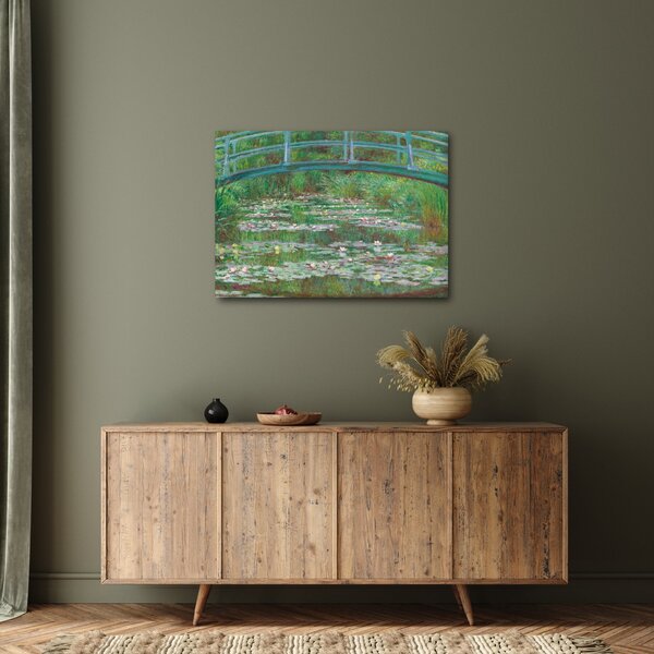 Obraz - Claude Monet, The Japanese Footbridge, reprodukcje (70x50 cm)