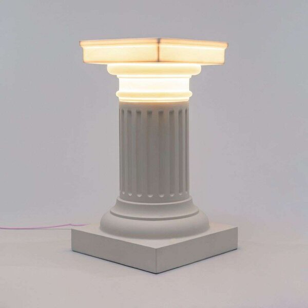 Lampa Stołowa SELETTI, biały, salon, inny materiał