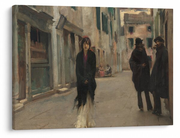 Obraz - John Singer Sargent, Street in Venice, reprodukcje (70x50 cm)