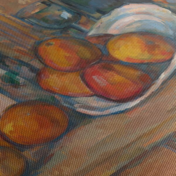 Obraz - Paul Cézanne, Still Life with Milk Jug and Fruit, reprodukcje (125x70 cm)