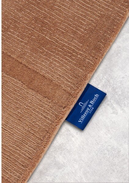 Brązowy wełniany chodnik tkany ręcznie 80x250 cm Alexis – Villeroy&Boch