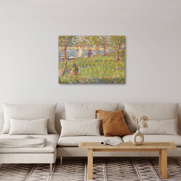 Obraz - Georges Seurat, Study for "La Grande Jatte", reprodukcje (70x50 cm)