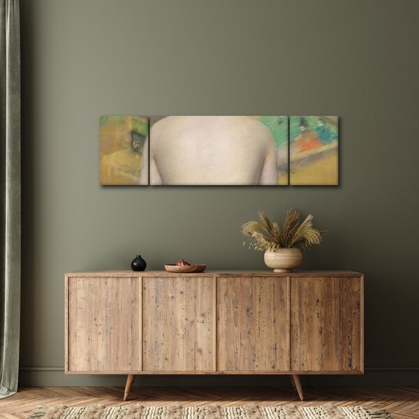Obraz - William Merritt Chase, Study of Flesh Color and Gold, reprodukcje (170x50 cm)