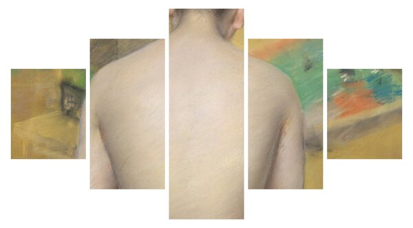 Obraz - William Merritt Chase, Study of Flesh Color and Gold, reprodukcje (125x70 cm)