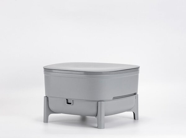 Szary kompostownik 30 l Urbalive – Plastia