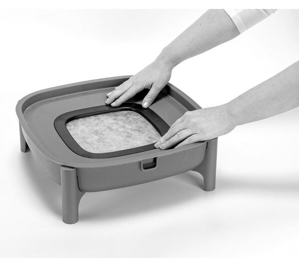 Szary kompostownik 30 l Urbalive – Plastia