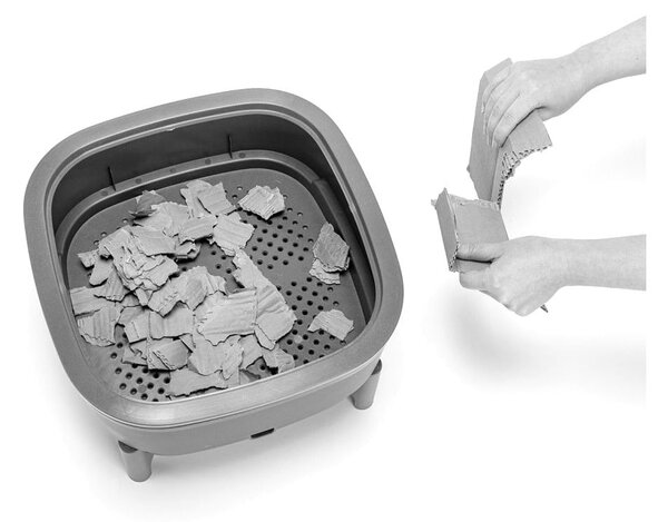 Szary kompostownik 30 l Urbalive – Plastia