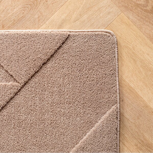 Jasnobrązowy chodnik odpowiedni do prania 80x250 cm Pompei 1613 – Ayyildiz Carpets