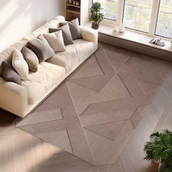Jasnobrązowy dywan odpowiedni do prania 160x230 cm Pompei 1613 – Ayyildiz Carpets