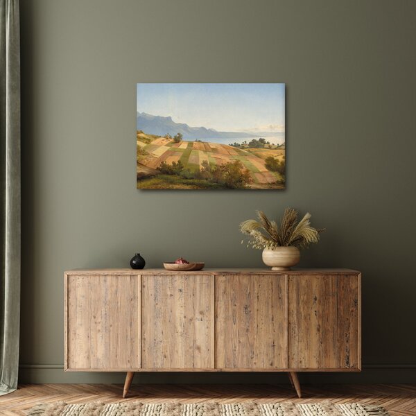 Obraz - Alexandre Calame, Swiss Landscape, reprodukcje (70x50 cm)