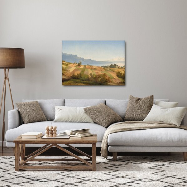Obraz - Alexandre Calame, Swiss Landscape, reprodukcje (70x50 cm)