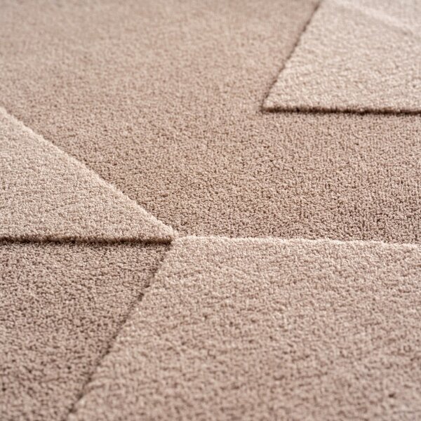 Jasnobrązowy chodnik odpowiedni do prania 80x250 cm Pompei 1613 – Ayyildiz Carpets