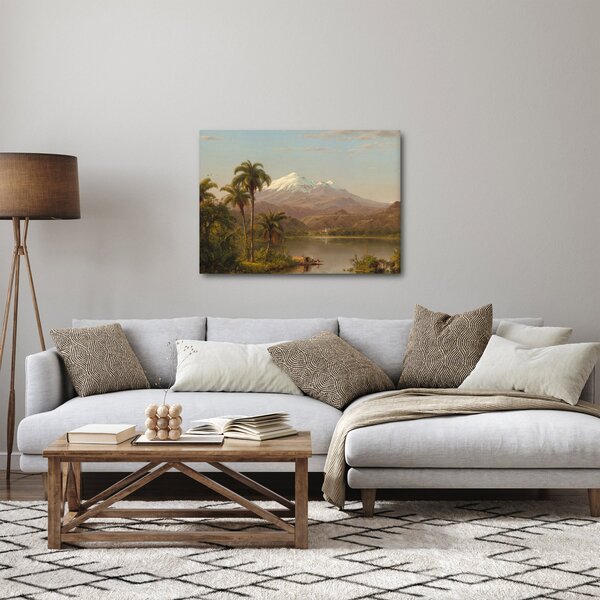 Obraz - Frederic Edwin Church, Tamaca Palms, reprodukcje (70x50 cm)
