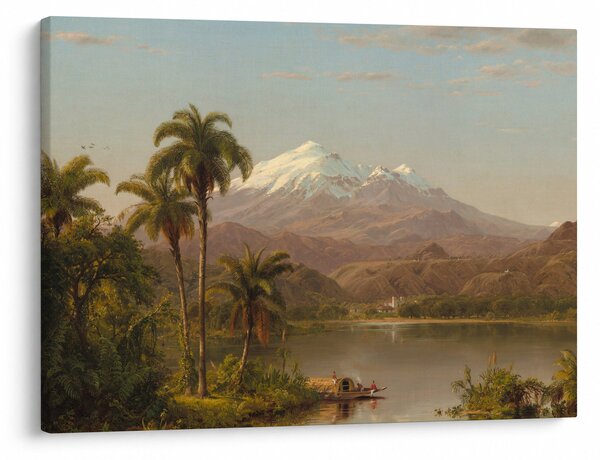 Obraz - Frederic Edwin Church, Tamaca Palms, reprodukcje (70x50 cm)