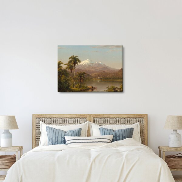 Obraz - Frederic Edwin Church, Tamaca Palms, reprodukcje (70x50 cm)