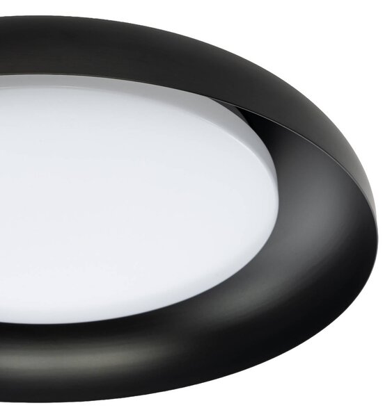 Lampa sufitowa Florie Lindby, czarny, salon / jadalnia, tworzywo sztuczne, nowoczesny