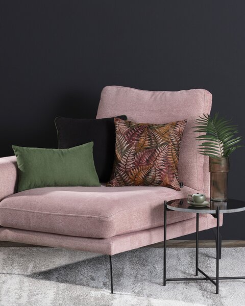 Zestaw poduszek do salonu Fern Flower maroon