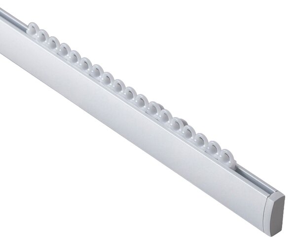 Szyna sufitowa aluminiowa Premium pojedyncza 150cm biała - komplet
