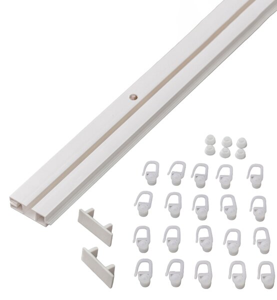 Szyna sufitowa pojedyncza 150cm - komplet