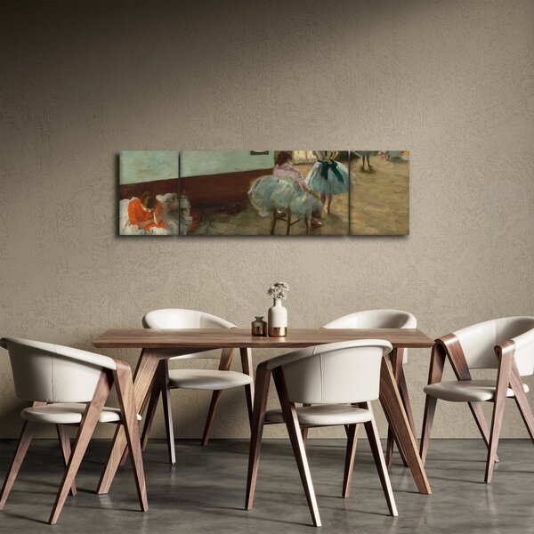 Obraz - Edgar Degas, The Dance Lesson, reprodukcje (170x50 cm)