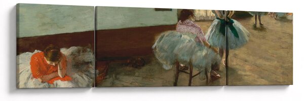 Obraz - Edgar Degas, The Dance Lesson, reprodukcje (170x50 cm)