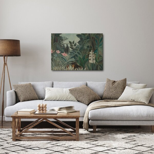 Obraz - Henri Rousseau, The Equatorial Jungle, reprodukcje (70x50 cm)
