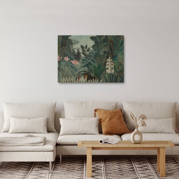 Obraz - Henri Rousseau, The Equatorial Jungle, reprodukcje (70x50 cm)