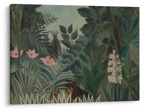 Obraz - Henri Rousseau, The Equatorial Jungle, reprodukcje (70x50 cm)