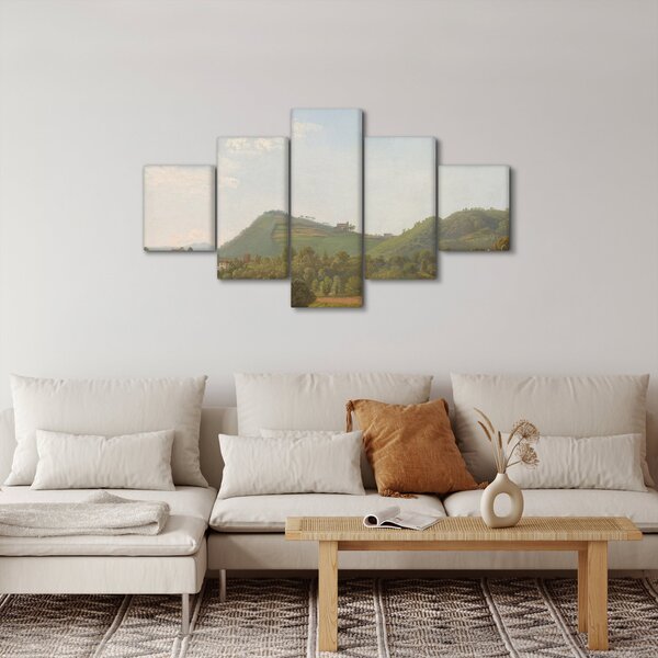 Obraz - Simon Denis, View Near Naples, reprodukcje (125x70 cm)