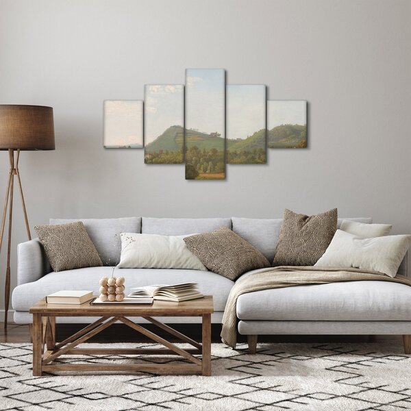 Obraz - Simon Denis, View Near Naples, reprodukcje (125x70 cm)