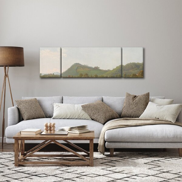 Obraz - Simon Denis, View Near Naples, reprodukcje (170x50 cm)