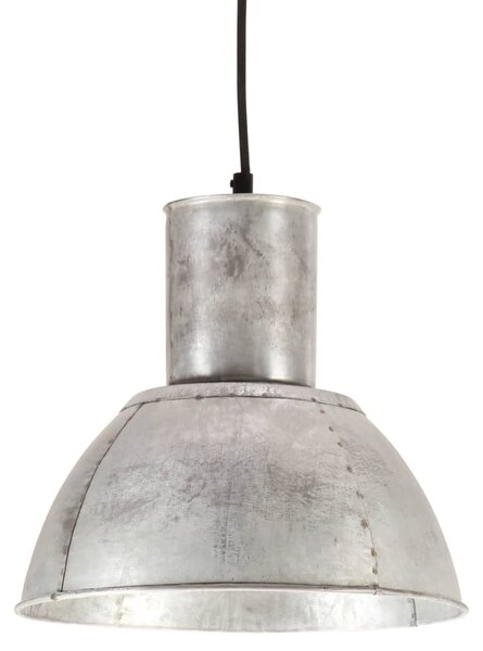 Lampa wisząca, 25 W, kolor srebra, okrągła, 28,5 cm, E27