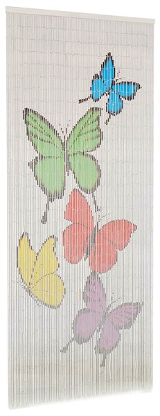 Zasłona na drzwi, bambus, 90 x 200 cm