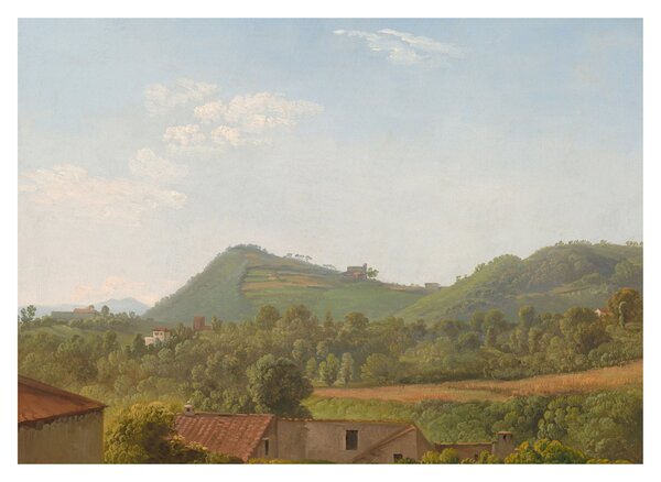 Obraz na szkle - Simon Denis, View Near Naples, reprodukcje (70x50 cm)