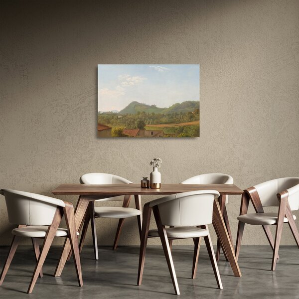 Obraz na szkle - Simon Denis, View Near Naples, reprodukcje (70x50 cm)
