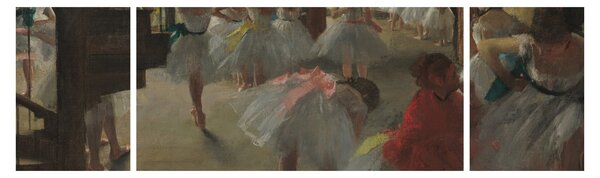 Obraz - Edgar Degas, The Dance Class, reprodukcje (170x50 cm)