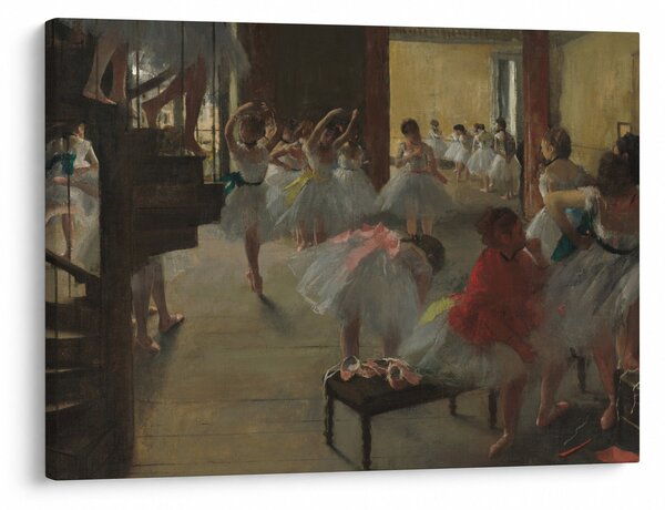 Obraz - Edgar Degas, The Dance Class, reprodukcje (70x50 cm)