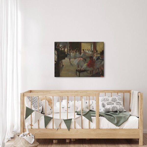 Obraz - Edgar Degas, The Dance Class, reprodukcje (70x50 cm)