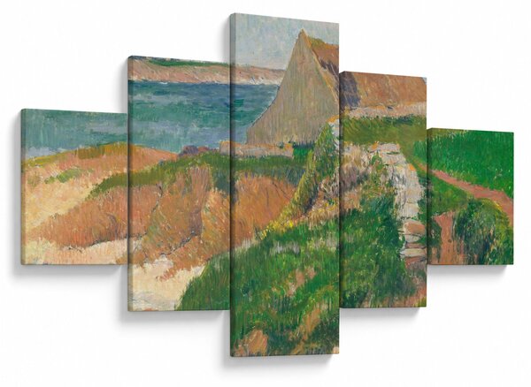 Obraz - Henri Moret, The Island of Raguenez, Brittany, reprodukcje (125x70 cm)