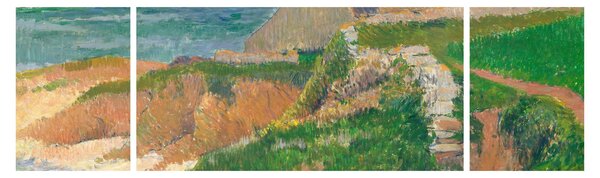 Obraz - Henri Moret, The Island of Raguenez, Brittany, reprodukcje (170x50 cm)