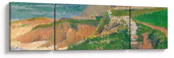 Obraz - Henri Moret, The Island of Raguenez, Brittany, reprodukcje (170x50 cm)