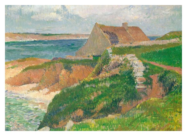 Obraz - Henri Moret, The Island of Raguenez, Brittany, reprodukcje (70x50 cm)