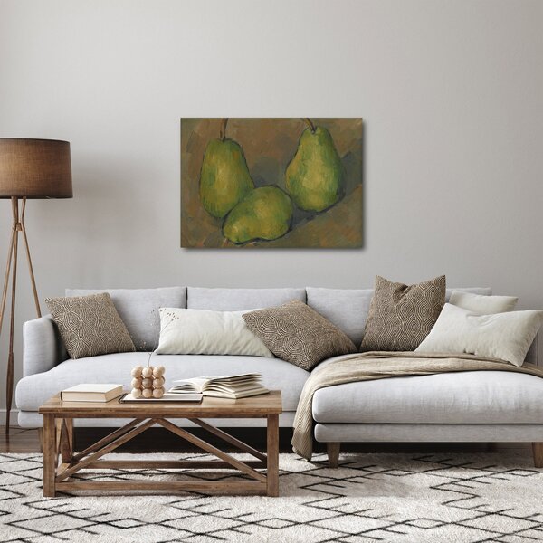 Obraz - Paul Cézanne, Three Pears, reprodukcje (70x50 cm)