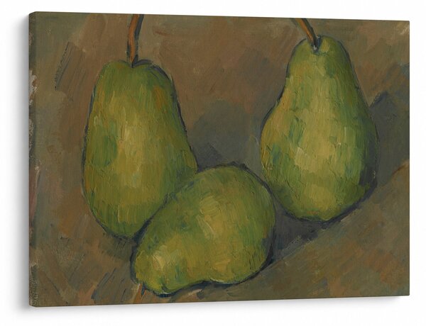 Obraz - Paul Cézanne, Three Pears, reprodukcje (70x50 cm)