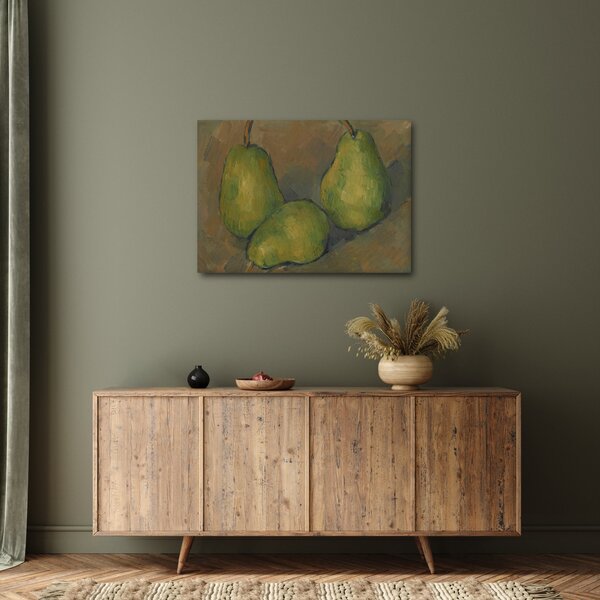 Obraz - Paul Cézanne, Three Pears, reprodukcje (70x50 cm)